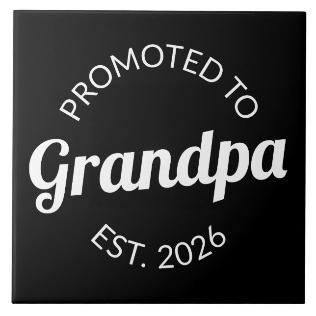 Carreau Promu À Grand-Père Est. 2026 I (Devant)