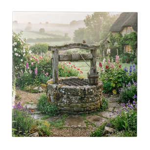 Carreau Puits de jardin de cottage