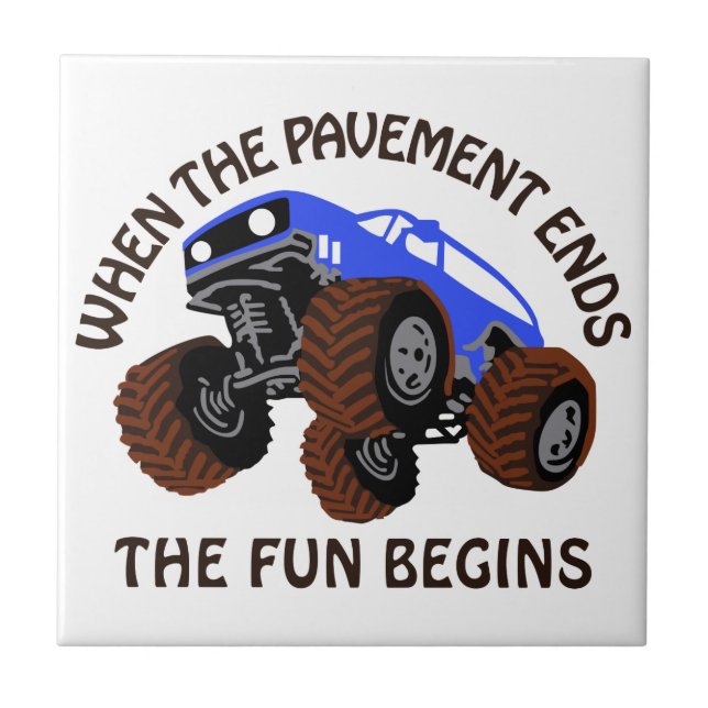 Carreau Quand le revêtement se termine (Devant)