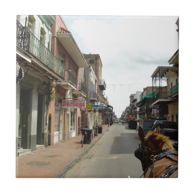 Carreau Quartier français de la Nouvelle-Orléans (Devant)