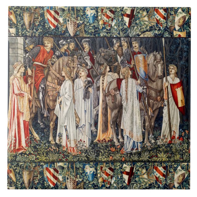 Carreau Quête pour le Saint Graal, Armement, Départ des Ch (Devant)
