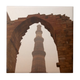 Carreau Qutub Minar à Delhi