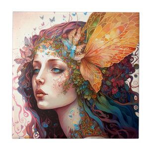 Carreau Rainbow Goddess Imaginaire Art