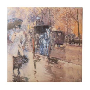 Carreau Rainy Day sur Fifth Avenue (New York City)