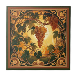 Carreau Raisins Dorés