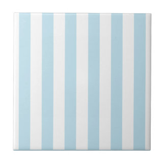 Carreau Rayures Bleu Clair