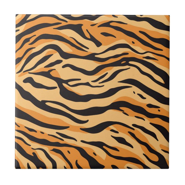 Carreau Rayures de tigre (Devant)