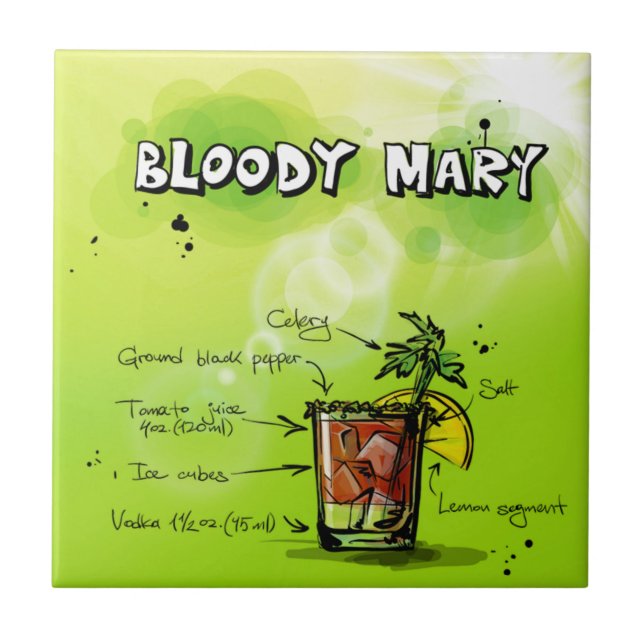 Carreau Recette Bloody Mary (Devant)