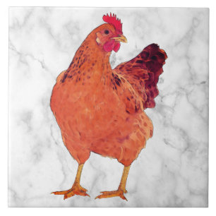 Carreau Recoleta Chicken L - Grande Tuile de céramique