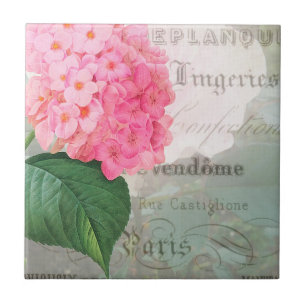 Carreau Redoute Vintage Hydrangea Carrelage en céramique