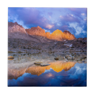 Carreau Reflet de montagne, Californie