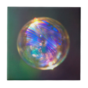 Carreau Réflexion de bulles flottantes