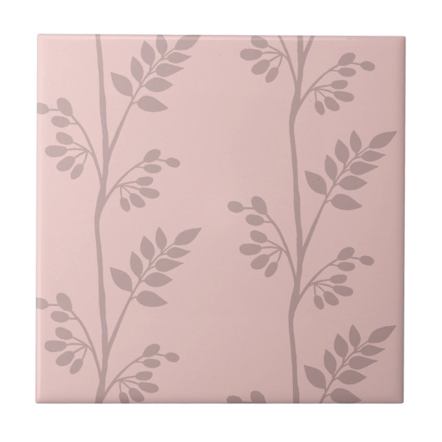 Carreau Réflexions calmes de la croissance M Silhouette gr (Devant)