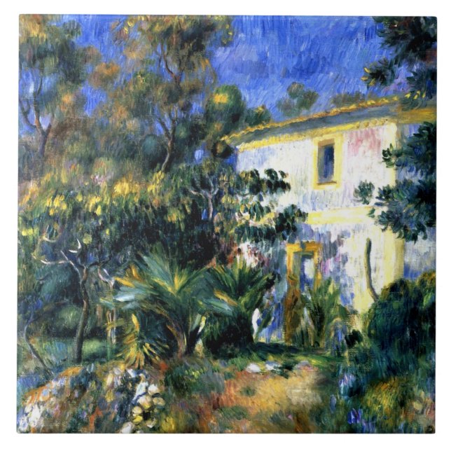 Carreau Renoir - Paysage algérien (Devant)