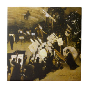 Carreau Répétition de l'Orchestre Pasdeloup par JS Sargent
