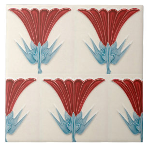 Carreau Repro German Art Nouveau Jugendstil Frieze Border