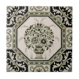 Carreau Repro Minton Photographie florale d'esthétique no