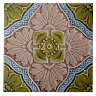 Carreau Repro Sherwin & Cotton Moled Majolica