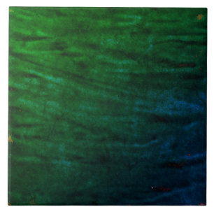 Carreau Repro Vintage Simple Emerald Green De Morgan tuile