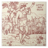 Repro Walter Crane Little Boy Blue Nurserme Rhyme