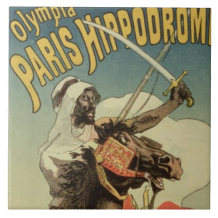 Carreau Reproduction d'une publicité par affichage un