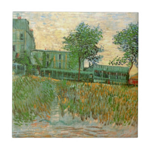 Carreau Restaurant Sirene, Asnières par Vincent van Gogh
