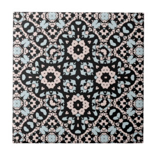 Carreau Rétro cru arabe marocain ornemental sans couture