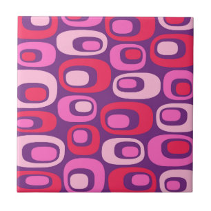 Carreau Retro Motif atomique moderne du milieu du siècle