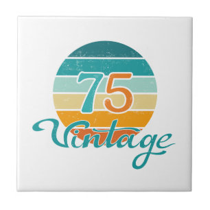 Carreau Retro Sunset 75 Vintage