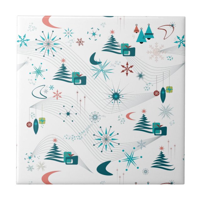 Carreau Retro Un Noël Go-Go (Devant)