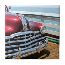 Rétro voiture rouge