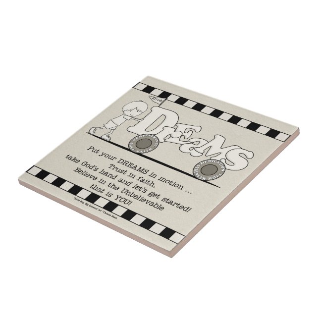 Carreau Rêves en mouvement (Côté)