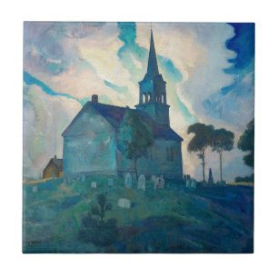 Carreau Ridge Church par Newell Convers Wyeth
