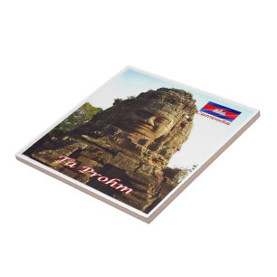 Carreau Rif. KH Cambodge, Ta Prohm,