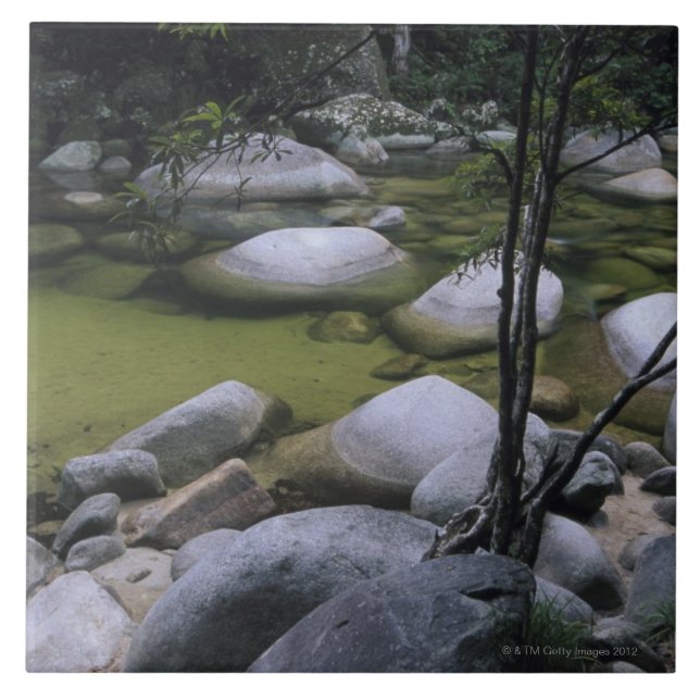 Carreau Rochers de granit en rivière (Devant)