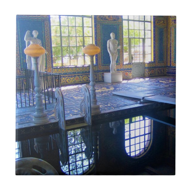 Carreau Roman Pool at Hearst Castle, Californie (Devant)