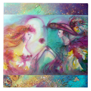CARREAU ROMEO ET JULIET / PARKES BLEUS D'OR