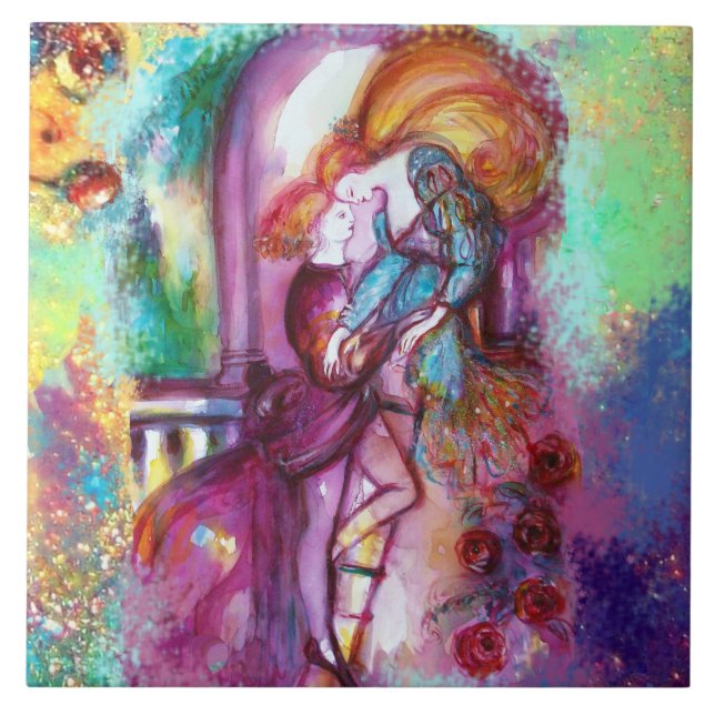 Carreau ROMEO ET JULIET Romantique Saint Valentin (Devant)