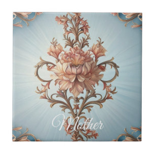 Carreau Rose Baroque 