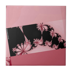 Carreau Rose de jardin fractal