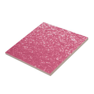 Carreau Rose faux scintillant léger rose pâle