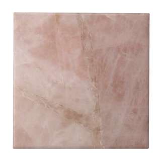 Carreau Rose Quartz Crystal Gemstone rose Marbre Imprimer