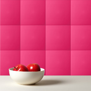 Carreau Rose rouge radical amaranthe de couleur claire