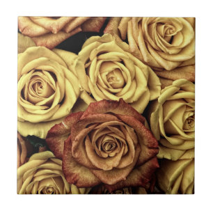 Carreau Rose sepiqué