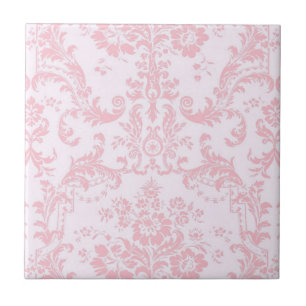 Carreau Rose sur rose Fancy Elegant Carrelage en céramique