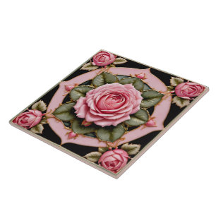Carreau Roses roses roses Belle collection tendance