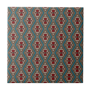 Carreau Rouge Cyan Cuivre Azulejos Carrelage Nom de l'élég
