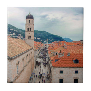 Carreau Rue principale de Dubrovnik, Croatie