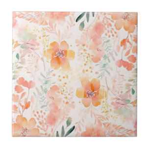 Carreau rustique fleur sauvage