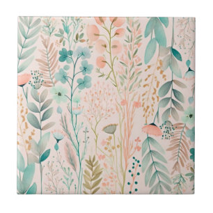 Carreau rustique fleur sauvage